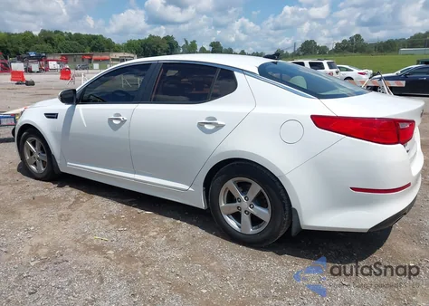 2014 Kia Optima Lx из США, поврежденный, VIN 5XXGM4A74EG277617